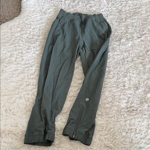 Lululemon Athletica Olive Track Pants